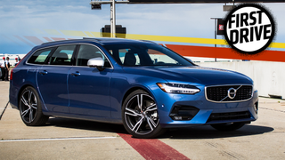 The 2017 Volvo V90 R-Design Lives Up To Its Looks